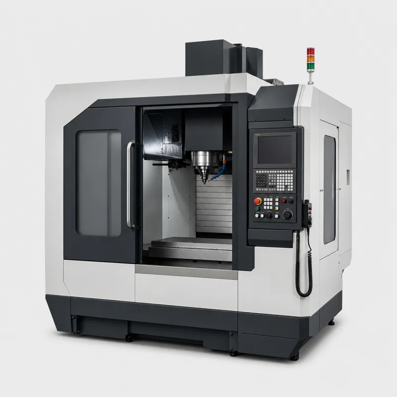 CNC 加工中心机械设备演示图
